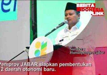 Pemprov Jabar Siapkan Pembentukan 12 Daerah Otonomi Baru