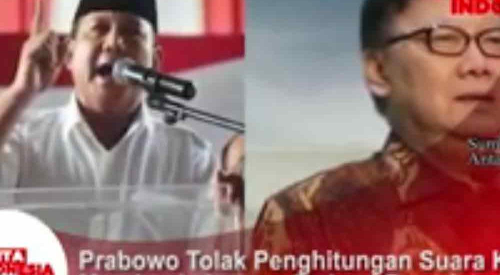 Prabowo Tolak Penghitungan Suara KPU, Mendagri : Jangan Menciderai Demokrasi