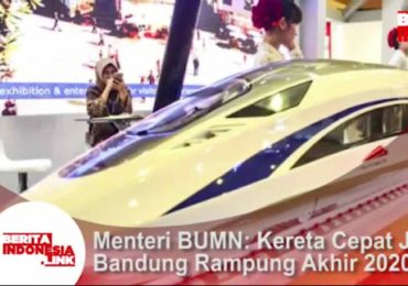 Menteri BUMN : Kereta Cepat Jakarta - Bandung Rampung Akhir 2020
