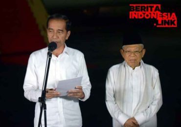 Presiden RI Joko Widodo bersama Kyai Ma’ruf Amin