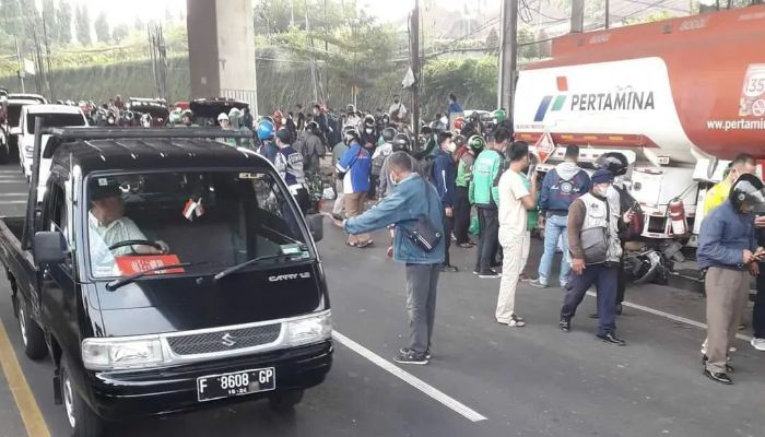 Kecelakaan Maut Truk Pertamina di Cibubur Akibat "Rem Blong"