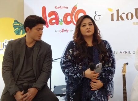 Audy dan Iko Uwais Kenalkan Makanan Khas Indonesia ke Mancanegara